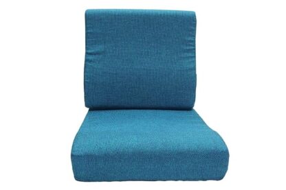Wonderwatch: Comfort Contour Model Moulded Pu Foam Sofa Cushion with Blue Colour Washable Outer Fabric: Seat 21x23x5 Inches (5 no's), Backrest 21x18x4 Inches (5 no's), 5 Seater (5+5) - Image 2