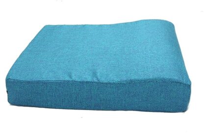 Wonderwatch: Comfort Contour Model Moulded Pu Foam Sofa Cushion with Blue Colour Washable Outer Fabric: Seat 21x23x5 Inches (5 no's), Backrest 21x18x4 Inches (5 no's), 5 Seater (5+5) - Image 4