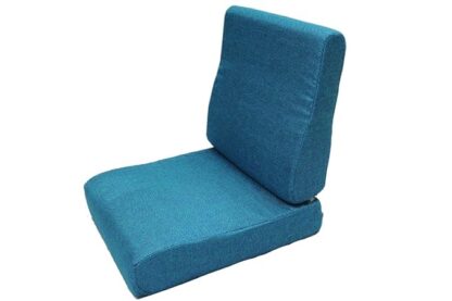 Wonderwatch: Comfort Contour Model Moulded Pu Foam Sofa Cushion with Blue Colour Washable Outer Fabric: Seat 21x23x5 Inches (5 no's), Backrest 21x18x4 Inches (5 no's), 5 Seater (5+5) - Image 5